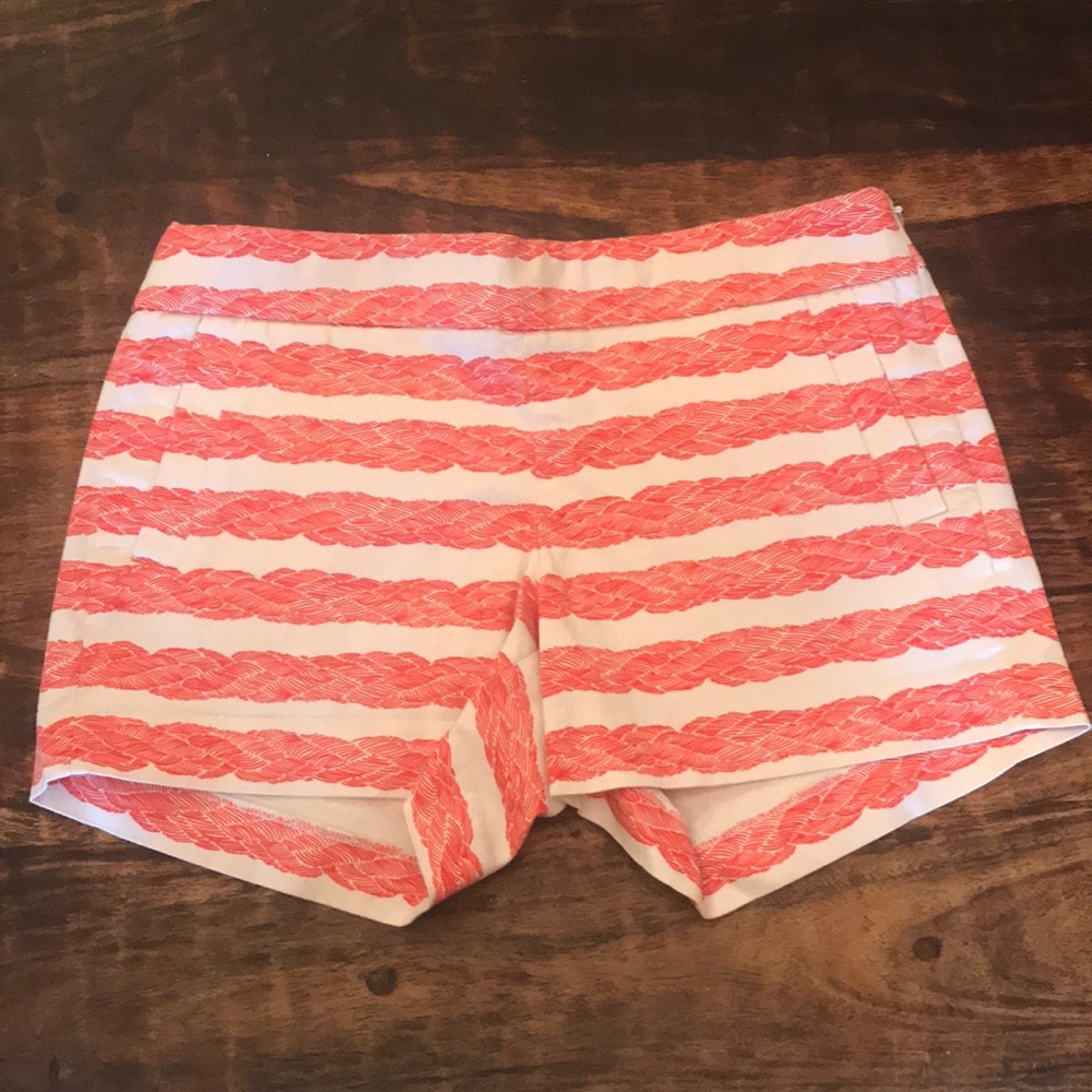 *SOLD* EUC J.Crew side zip shorts Sz 8